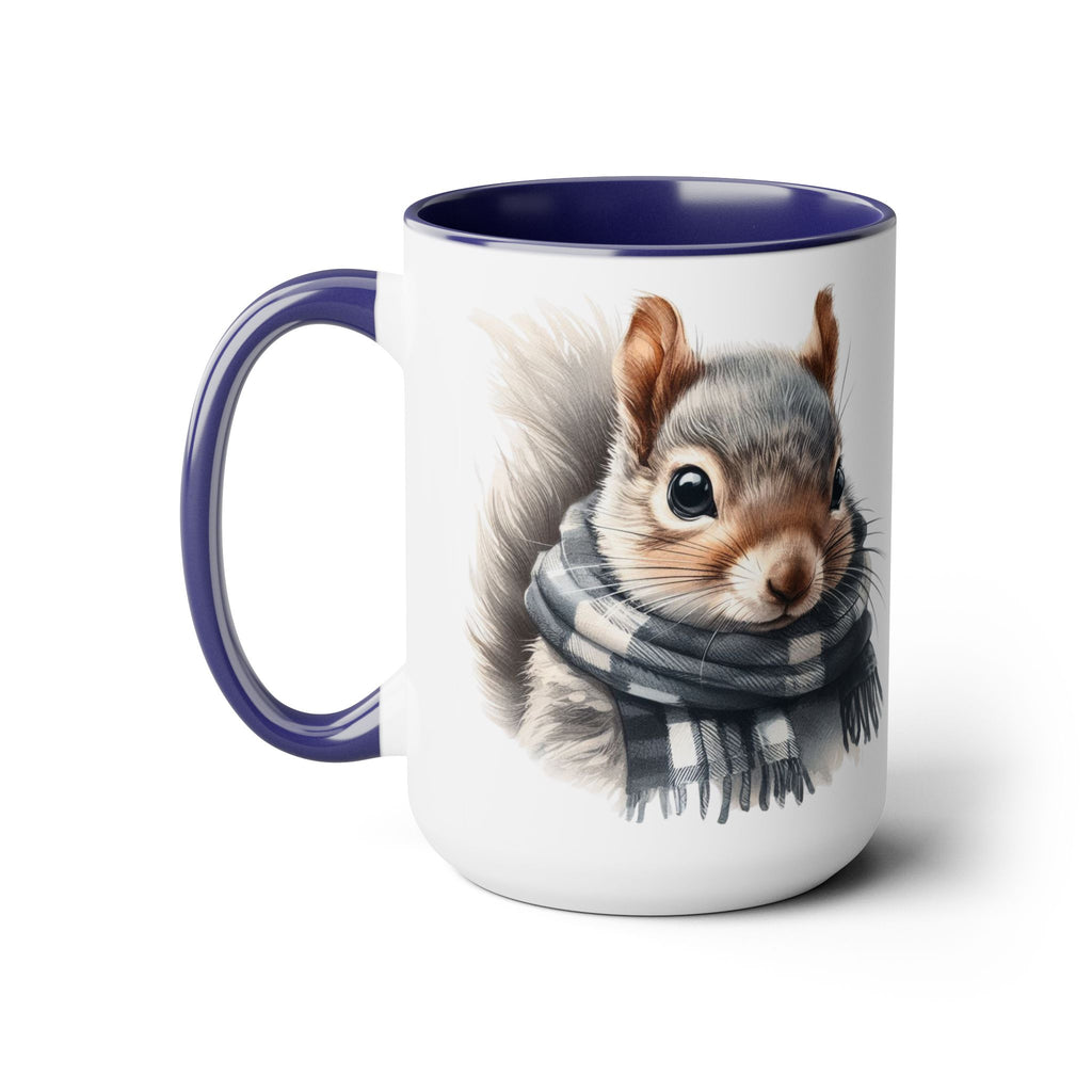 Squirrel Mug, Mug for Squirrell Lovers, Funny Coffee Mug, Gift for Squirrell Lovers, Christmas Mug, Ceramic Mug 15oz