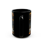 Halloween Haunted House Coffee Mug, Unique Halloween Gift, Spooky Witchy Cup, Halloween Cup, Vintage Style Halloween Mug, Ghost Mug 15oz