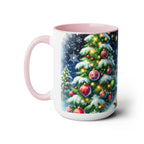 Christmas Bunny Mug, Bunny Holiday Mug, Bunny Coffee Cup, Winter Mug, Bunny Gifts, Merry Christmas Cup, Funny Coffee Mug, Kitchen Decor 15oz
