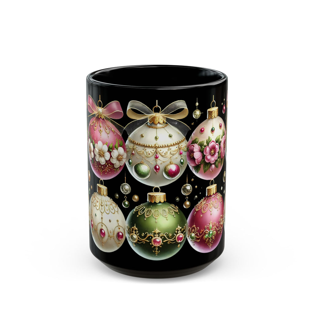 Christmas Mug, Retro Christmas Coffee Mug, Festive Christmas Cup, Holiday Mug, Xmas Mug, Seasonal Kitchen Decor Mug, Hot Chocolate Mug 15oz