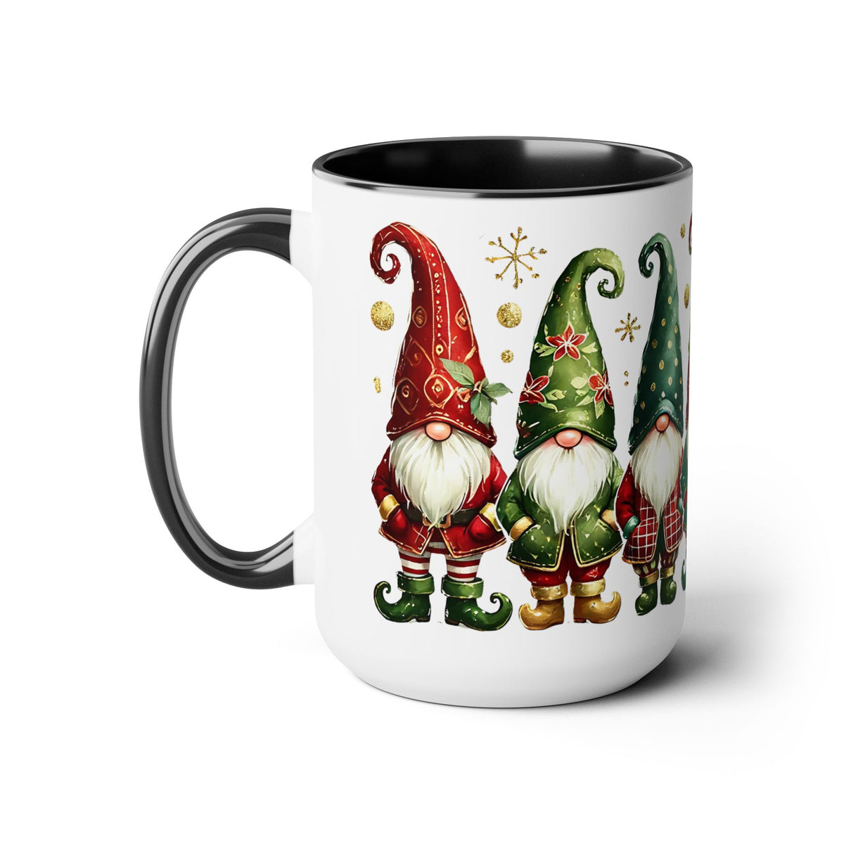 Gnome Christmas Mug, Gnome Coffee Mug, Holiday Gnome Cup, Gnome Lover Gift, Kitchen Decor Gnome Coffee Cup, Trendy Mug, Xmas Gift Mug 15oz
