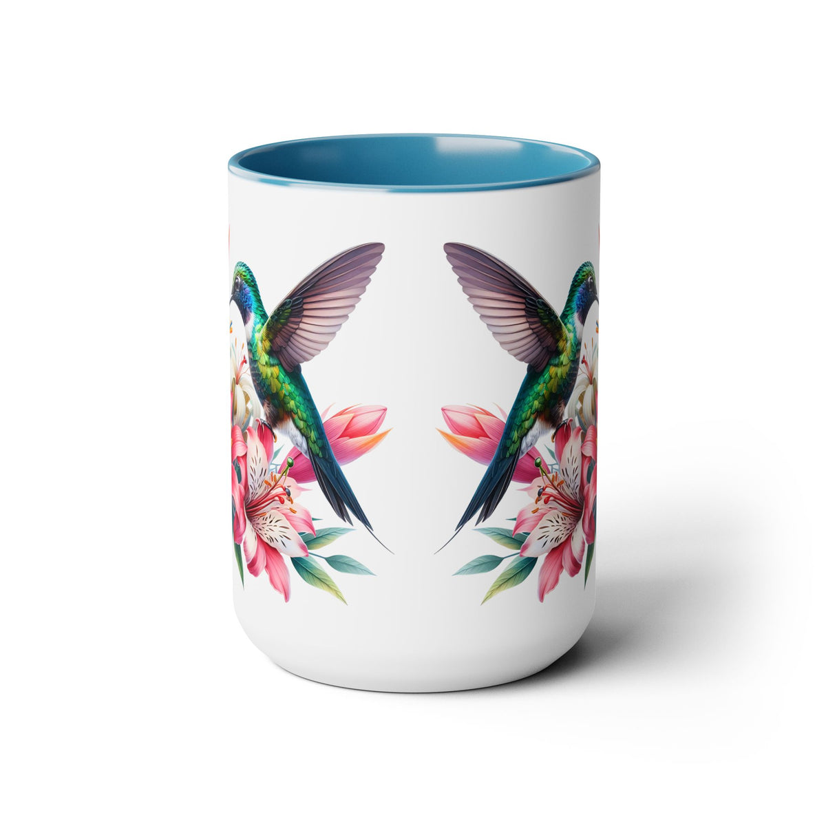 Hummingbird Mug, Hummingbird Lover Mug, Hummingbird Gifts for Women, Flower Mug, Bird Lover Gifts, Gift for Mom Mugs, Christmas Gift Mug15oz