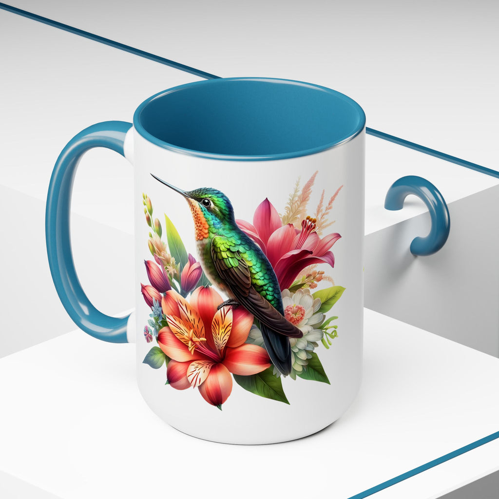 Hummingbird Mug, Hummingbird Gifts, Flower Mug, Bird Lover Gifts, Gift for Mom Nana Gigi Mugs, Hummingbird Lover Mug, Christmas Gift Mug15oz