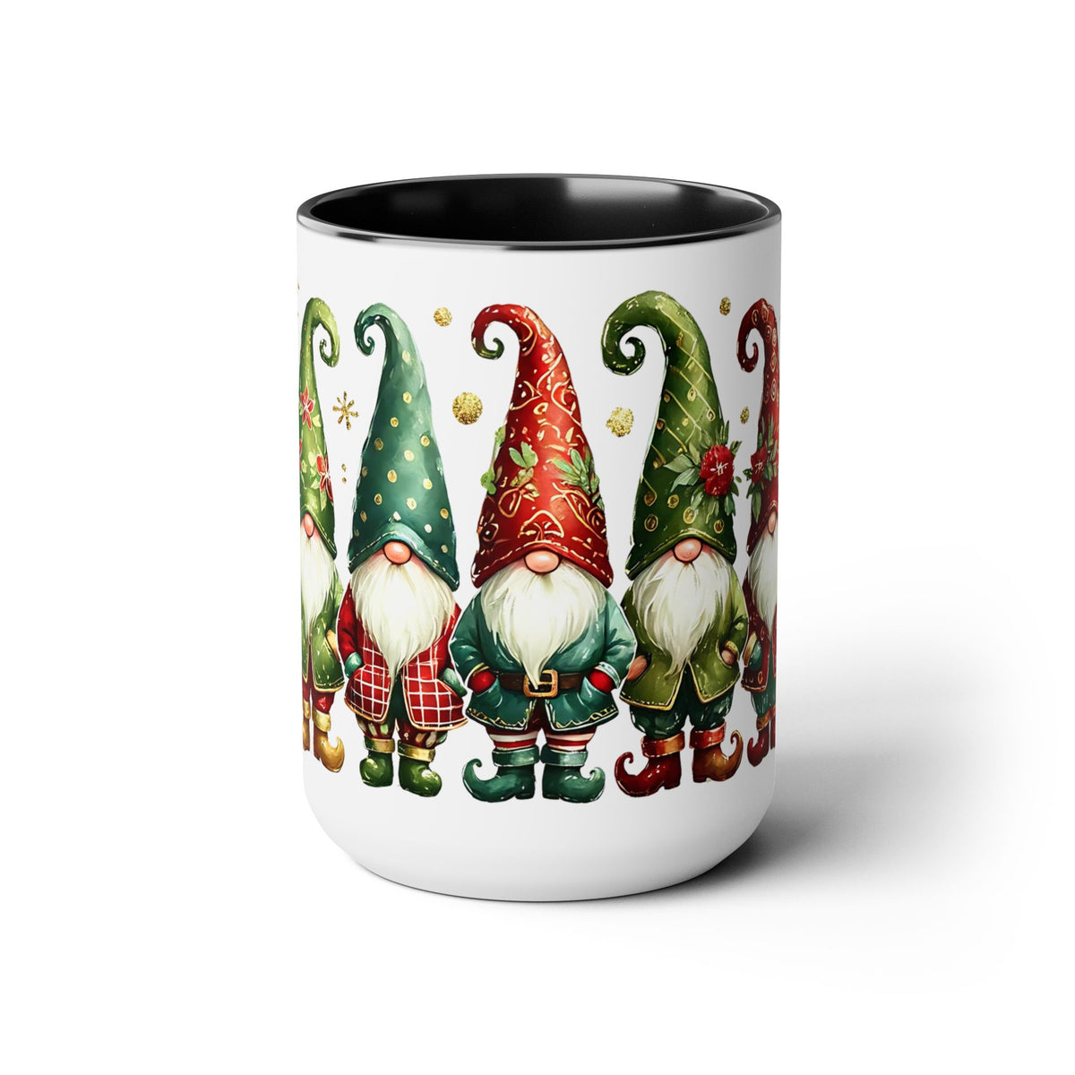 Gnome Christmas Mug, Gnome Coffee Mug, Holiday Gnome Cup, Gnome Lover Gift, Kitchen Decor Gnome Coffee Cup, Trendy Mug, Xmas Gift Mug 15oz