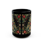 Christmas Mug, Christmas Tree Coffee Mug, Festive Christmas Tree Cup, Pine Mug,  Holiday Mug, Xmas Mug Gift Seasponal Kitchen Decor Mug 15oz