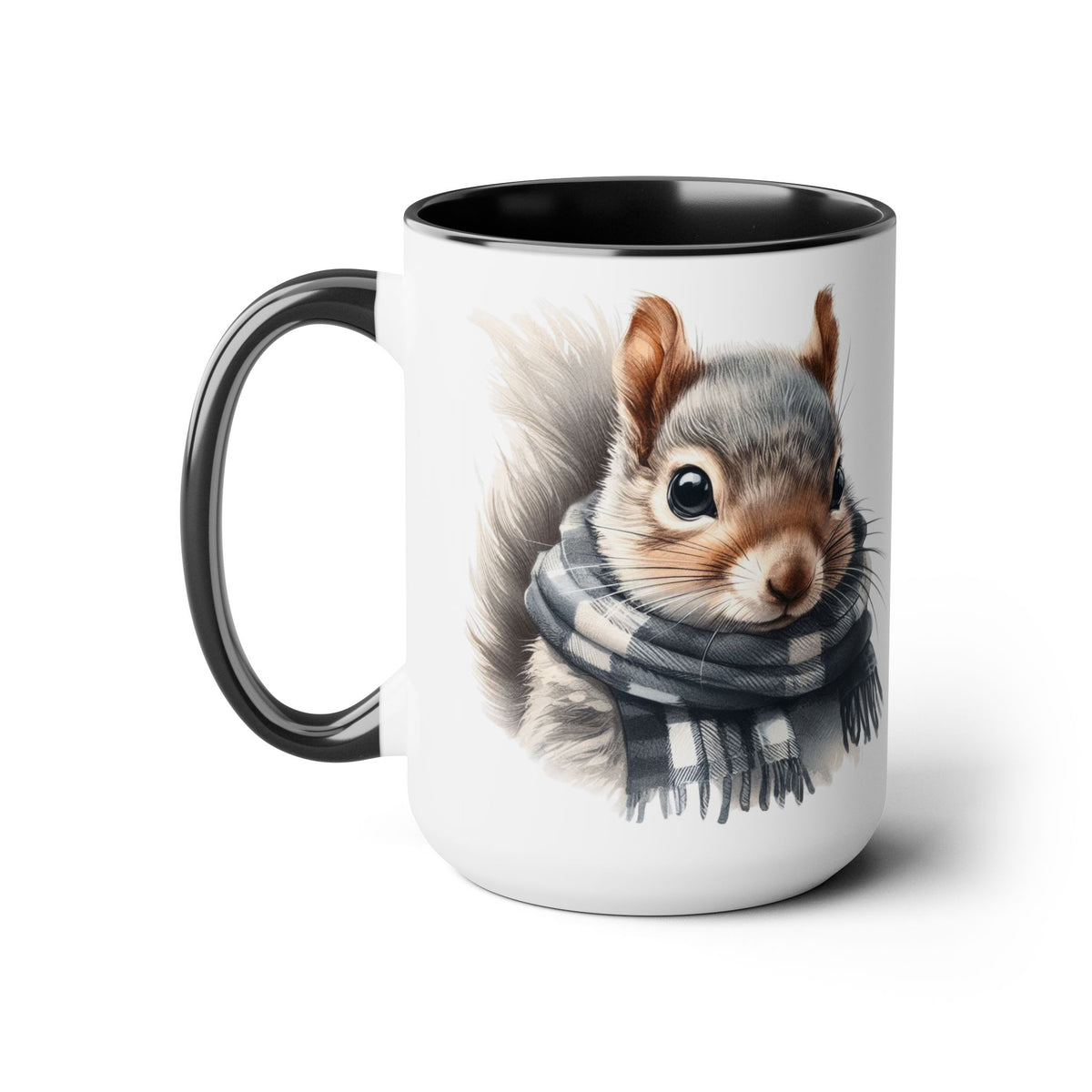 Squirrel Mug, Mug for Squirrell Lovers, Funny Coffee Mug, Gift for Squirrell Lovers, Christmas Mug, Ceramic Mug 15oz