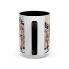 Pink Christmas Village Mug Christmas Movie Mug Christmas Coffee Mug Christmas Mug Aesthetic Mug Holiday Kitchen Decor Hot Coco Pink Mug 15oz