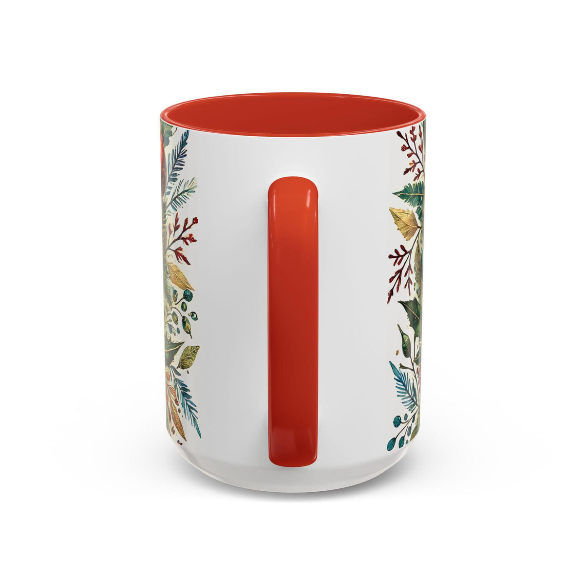 Christmas Mug, Vintage Style Holiday Mug, Christmas Tree Mug, Christmas Coffee Mug, Christmas Forest Mug, Kitchen Decor Mug, Forest Mug 15oz