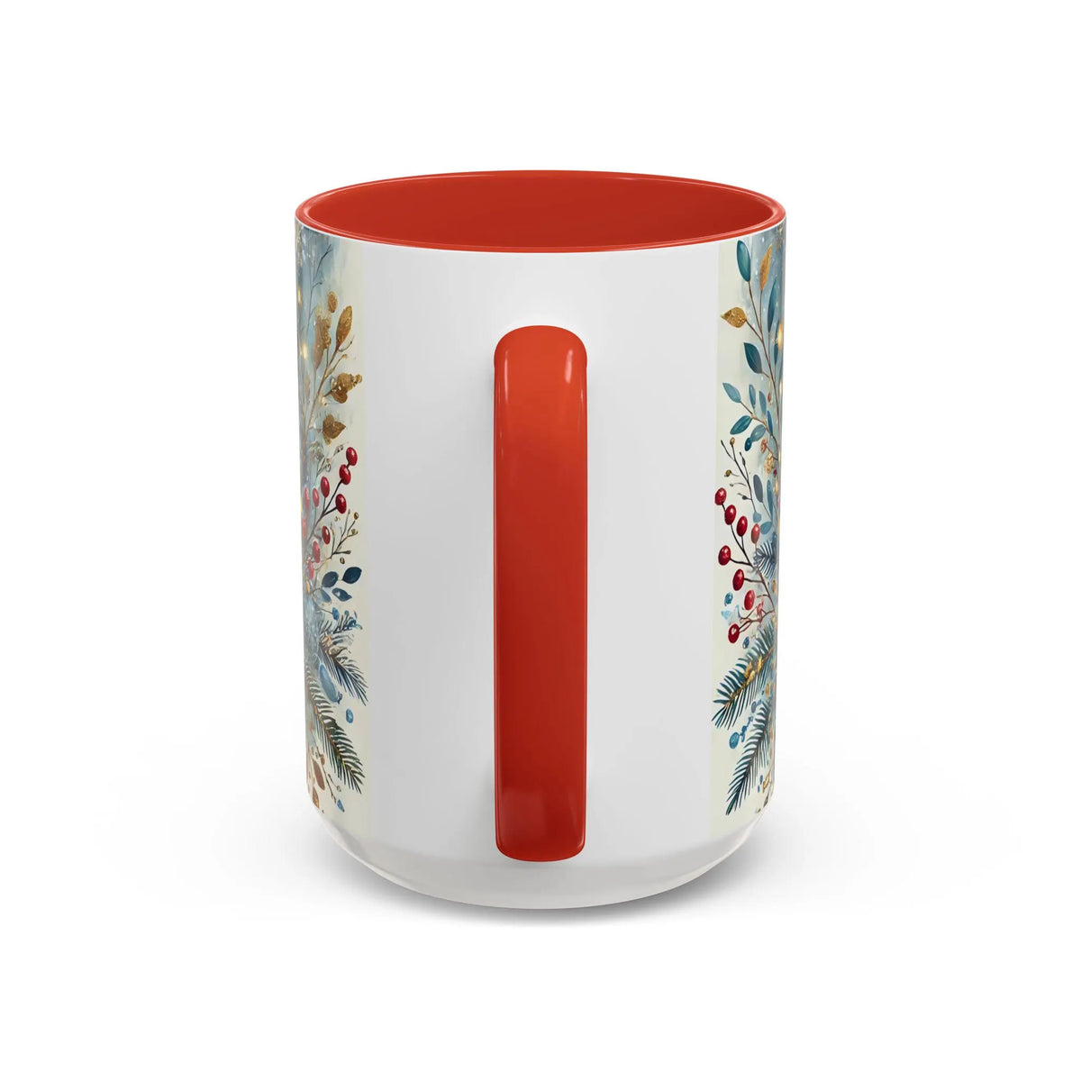 Festive Christmas Mug, Vintage Style Holiday Mug, Classic Christmas Tree Mug, Christmas Coffee Mug, Kitchen Decor Mug Forest Coffee Mug 15oz