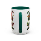 Gnome Christmas Mug, Gnome Coffee Mug, Holiday Gnome Cup, Gnome Lover Gift, Kitchen Decor Gnome Coffee Cup, Trendy Mug, Xmas Gift Mug 15oz
