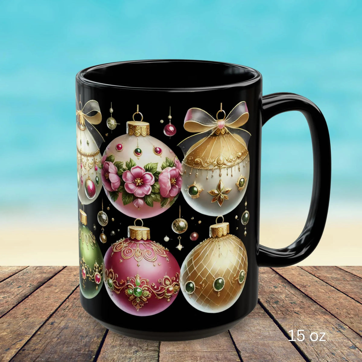 Christmas Mug, Retro Christmas Coffee Mug, Festive Christmas Cup, Holiday Mug, Xmas Mug, Seasonal Kitchen Decor Mug, Hot Chocolate Mug 15oz